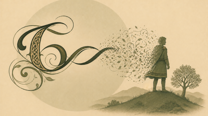 Illustration of an Irish surname tracing back to a named medieval ancestor